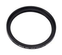 Jectse Filtro Negro Suave, Filtro Antideslizante Resistente Al Aceite Nebuloso Impermeable para Paisajes de Vida Muerta (39MM)