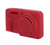 Jectse Funda Protectora para Cámara, Funda de Silicona Suave para Cámara FZ55 con Cobertura Total y Fácil Acceso a Las Teclas de Función (Rojo)
