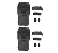 Jectse Funda Protectora para Radio bidireccional BF-888S, con botón Pulsar para Hablar, botón de Volumen, selector de Canales, Conector para Auriculares y Funda Antipolvo, 2PCS