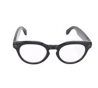 Jectse Gafas Inteligentes AI, Cámara de 8MP Video HD 1200P con Reconocimiento de Objetos Antivibración Traducción AI Audio Bluetooth, para Viajes Trabajo Vlog (Lentes fotocromáticas Anti luz Azul)
