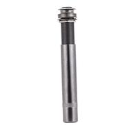 Jectse Guitarra Eléctrica Acústica Conector de Salida Mono de 6,35 Mm y 1/4 de Pulgada para un Tono Perfecto, Material de Cobre, Color Pistola para Entusiastas de la Música y Profesionales