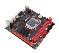 Jectse H81 Micro ITX Placa Base, para LGA1150 DDR3 60Hz M.2 NVME Placa Base para la CPU Core I7 I5 I3 para Minería, Admite VGA HD Multimedia (Tarjeta de Red de 1000Mbps)