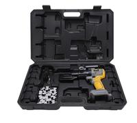 Jectse Herramienta para Engarzar Terminales de Cables Hidráulicos Eléctricos Cabezal Giratorio de 360° Confiable y de Alta Dureza para Diversos Entornos Engarzadora de Cables de Cobre y Aluminio