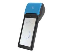Jectse Impresora de Recibos POS PDA, Escáner de Código de Barras QR 1D 2D de 58 Mm de Ancho, Impresora de Recibos POS Portátil 3G 4G 5G con Pantalla Táctil de 5,5 Pulgadas para Android