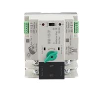 Jectse Interruptor de Transferencia Automática de Doble Potencia 230 V, Sincronización de Montaje en Riel de 35 Mm 50/60 Hz Controlador de Interruptor de Alimentación 2P PV Resistente