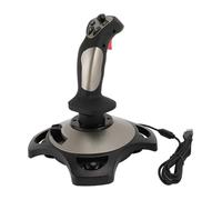 Jectse Joystick para Juegos de Vuelo para PC, Palanca de Vuelo con Cable con Función de Vibración para PC, Computadora Portátil, Compatible con 7 8 10 11, Válvula de Aceleración de