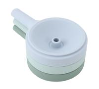 Jectse Juguete Sensorial de Cuchara de Silicona, Juego de Embudos de Contenedor Sensorial de Educación Temprana, Accesorios de Cocina para Juegos de Niños Pequeños, Juego para Niños 3 Piezas