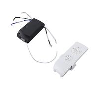 Jectse Kit de Control Remoto Universal para Ventilador de Techo, Control Remoto de Luz de Ventilador de Techo Inalámbrico, Versión en Inglés, 85-240 V