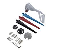 Jectse Kit de Generador de Turbina Eólica, 100 W con 3 Cuchillas, Kit de Generador Híbrido Solar Eólico de Imán Permanente Trifásico, Ajuste Autico, con Controlador para (DC24V)
