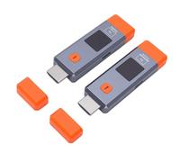 Jectse Kit de Transmisor Receptor de Interfaz Multimedia HD Inalámbrico, Decodificación 4K Salida 1080P Banda Dual 2.4G 5.8G, con Pantalla LED para Cámara Portátil Set Top Box