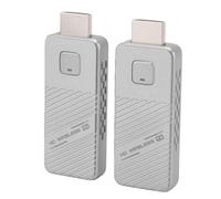 Jectse Kit de Transmisor y Receptor de Video Inalámbrico, Decodificador 4K, Salida 1080P, Adaptador de Pantalla Inalámbrico 5G 2.4G, para de Televisión, Cámara Portátil,