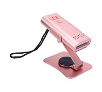 Jectse Lámpara de Extensión de Cabello de Secado Rápido con Soporte, Máquina de Extensión de Cabello LED Portátil para Resultados Rápidos, Ideal para Profesionales de Peluquería o Usuarios