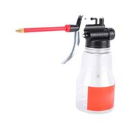 Jectse Lata de Aceite de Alta Presión Botella de Aceite de Lubricación Bomba Manual Engrasador con Boquilla Larga y Flexible Plástico Pet de 250 Ml para Maquinaria Bicicletas Bisagras