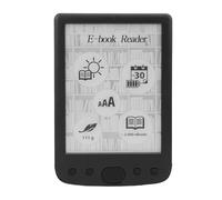 Jectse Lector de Libros Eléctrico de 6 Pulgadas, Pantalla Táctil de Tinta Liviana con Memoria de 8 GB, Batería de 2500 MAh, Agarre Cómodo, Diseño de Tinta Eléctrica Plana, Soporte PDF