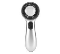 Jectse Lupa Portátil de 30 Aumentos con Longitud de Enfoque Ajustable y 4 Modos de Iluminación, Lupa Portátil con Luz LED para Inspección de Caligrafía de Joyería, Carcasa de Plástico ABS, Lente de
