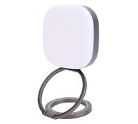 Jectse Luz de Selfie Magnética, Luz de Teléfono Portátil Plegable de 3200k a 8500k con un Espejo, Recargable Tipo C, para Maquillaje, Selfies, Videoconferencia