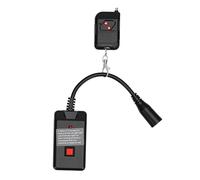 Jectse Mando a Distancia para Máquina de Niebla, Diseño de Botones Dobles con Receptor Inalámbrico de 315 MHz e Interfaz con Cable XLR de 3 Pines, para Máquinas de Humo de Niebla de