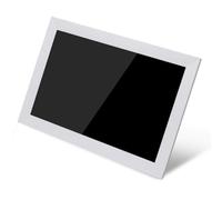 Jectse Marco de Fotos Digital WiFi de 13,3 Pulgadas, Marco de Fotos Inteligente con Pantalla Táctil con Aplicación Remota Compartida, Soporte Multiusuario, Rotación Automática, (White)