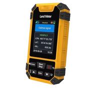 Jectse Medidor de área de Tierra de Mano, 2.4 Pulgadas Pantalla de Datos de Salida de Datos Instrumento de Medición de la Encuesta de Tierra GPS para el Instrumento de Medición de la