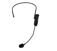 Jectse Micrófono Inalámbrico para Auriculares de 2,4G, Micrófono de Mano UHF para Uso en la Cabeza con Enchufe de 3,5 Mm y 6,35 Mm, para Enseñanza de Fitness, Guía Turística, Altavoz con (1 por 1)