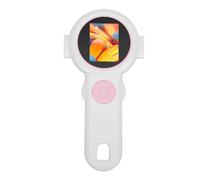 Jectse Microscopio Digital Portátil, Pantalla Portátil de 2 Pulgadas, Lente óptica 500X, Zoom Digital 4X, Cámara de Grabación de Video 1080P 2MP, con 8 Luces LED y Carga Tipo C