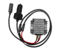 Jectse Mini Adaptador de 12 V CC Convertidor Elevador de 12 V A 30 3,5 A Mini Cable de Alimentación Paquete de Batería, Ip68 A Prueba de Agua para Coche, RV, Camión Fuera de la Red