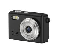 Jectse Mini Cámara con Llavero, Grabadora de Vídeo Retro HD de 12 MP 1080P, Pequeñas Cámaras Portátiles con 6 Efectos de Filtro y Pantalla de 0,96 Pulgadas, para Estudio de Viajes (Black)