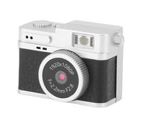 Jectse Mini Cámara de Llaves, 64GB 1080p FHD Small Retro Digital Camera, Lig Light & Filters Incorporada, 0.96 '' HD Pantalla Víjimo Micro Video de Video para Estudio de Viajes (Black)