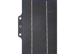 Jectse Mini Panel Solar, Cargador Solar Portátil, con Puertos USB Tipo C, para Ventilador Pequeño, Cámara, Bomba de Agua, Bicicleta, Banco de Energía, Linterna de Camping
