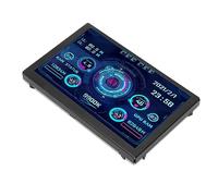 Jectse Mini Pantalla IPS USB de 5 Pulgadas, AIDA64 PC CPU GPU RAM Monitor de Datos, Monitor de Temperatura de Computadora Panel de Sensor de PC Rotación de 360 Grados Pantalla Secundari