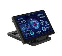 Jectse Mini Pantalla IPS USB de 5 Pulgadas, PC CPU RAM HDD Monitor de Temperatura de Datos, Pantalla de Panel de Sensor de PC de Fácil Cambio Horizontal y Vertical, Diseño de