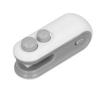 Jectse Mini Sellador de Bolsas, Sellador Térmico Recargable, Máquina Reselladora Portátil para Bolsas de Comida para Mascotas, Galletas, Cocina, Camping, Picnic (WHITE)