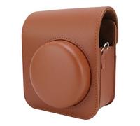 Jectse Mini41 Camina Instantánea Casa Protectora Bolso de Cuero PU Elegante Papa Magnética de Chanclas para Entusiastas de la Fotografía Retro (Brown)