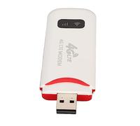 Jectse Módem WiFi USB 4G LTE, Desbloqueo de Enrutador WiFi 4G Portátil con Ranura para Tarjeta SIM, Minipunto de Acceso Móvil WiFi de 300 Mbps, Enrutador de Red Inalámbrica de Punto de