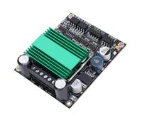 Jectse Módulo de Controlador de Motor de CC con Puente H de Doble Canal de 100 A, Placa Controladora de Motor de Artesanía Exquisita para Robot de Bricolaje, Ideal para Aplicaciones de Alto