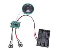 Jectse Módulo de Grabación con Altavoz, Chip de Módulo de Grabación de Voz de Música de Bricolaje, Reproducción 4 Minutos de Sonido para Saludos Personalizados, Proyectos de Bricolaje