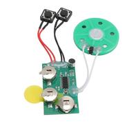 Jectse Módulo de Grabación de Sonido de 120S para Tarjeta de Felicitación, Altavoz para Sonido Nítido, Control de Detección de Llave con Flexibilidad, Largos Mensajes de Voz para