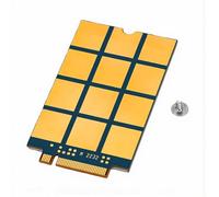 Jectse Módulo de Red 5G M.2 Módulo de Banda Global Sub 6GHz 5G NR Compatible con Modos NSA SA para GNSS GPS GLONASS BDS para EM120R-GL para EM121R-GL para EM160R- para