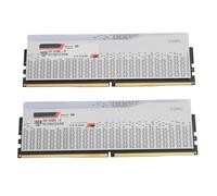 Jectse Módulo Ram RGB DDR5, 32GB (2x16GB) 6400MHz PC5 51200U CL32 39 39 80 Kit de Módulo de Memoria, Módulo de Memoria Ram de Escritorio para PC para XMP3.0 Expo