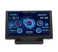 Jectse Monitor de Temperatura de Computadora de 5 Pulgadas, Mini Pantalla IPS USB AIDA64 PC CPU RAM HDD Monitor de Datos, Pantalla de Temperatura de PC, Panel de Sensor de PC para PC Pant