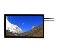 Jectse Monitor Industrial con Pantalla Táctil de 15,6 Pulgadas, Panel LCD con Pantalla Táctil Capacitiva Multitáctil 1920x1080P, Memoria Integrada de 128G, PC con Panel Integrado