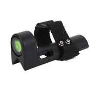 Jectse Nivel de Poste de Prisma Ajustable con Vial Grande para Mediciones Precisas, Ideal para Diversas Aplicaciones, Negro