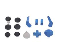 Jectse Padres de Goma de Acero Inoxidable de Controlador Elegante para Almohadillas de Goma de de de de Acero Inoxidable para Jugadores de Elite Series 2 Core Gamers (Blue)