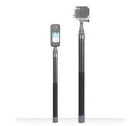 Jectse Palo Selfie Invisible para 360 X2 X3 X4 X5 One RS, Poste monopié Extendido de 9 Secciones, Mango de Fibra de Carbono de 17.32-115.75 Pulgadas, Poste Telescópico para Cámaras de