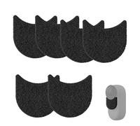 Jectse para el Muff de Viento de Micrófono GO3, 6 Paquetes de Parabrisas de Micrófono de Esponja a Prueba de Viento con Caja de Almacenamiento para 360 Go3/go3s, Captura un Sonido