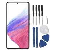 Jectse para el Reemplazo de Pantalla A53 OLED, el Conjunto del Digitalizador de Pantalla Táctil con Marco, Función de Huella Digital, Piezas de Repuesto de Teléfono para