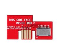 Jectse para Placa de Desarrollo Pico, Transferencia Rápida de Datos, Cable Flexible FPC, Puerto de, Soldadura Fácil, Profesional para Consola de Juegos (Rojo)