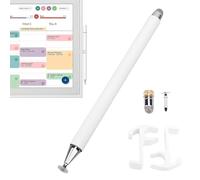 Jectse Pen con Lápiz óptico para un Calendario de 15 Pulgadas, Alta Precisión y Sensibilidad de Pantalla Táctil de Lápiz óptico con 2 Ondas de Repuesto y 2 Clips de Montaje, Punta Dual