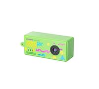Jectse Pequeña Cámara Digital con Llavero, Pantalla LCD de 0,96 Pulgadas, Fotos de 12 MP, Vídeo HD 1080P, Lente Gran Angular de 130°, con 5 Filtros Retro, para Regalos de Fotografía de (Green)
