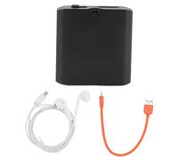 Jectse Pequeña Grabadora de Voz, Grabadora Magnética Activada por Voz con Memoria Opcional, Grabadora de Cinta MP3 con Reducción de Ruido y Reproducción de MP3 para iOS para Android